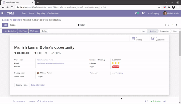 CRM Refresh