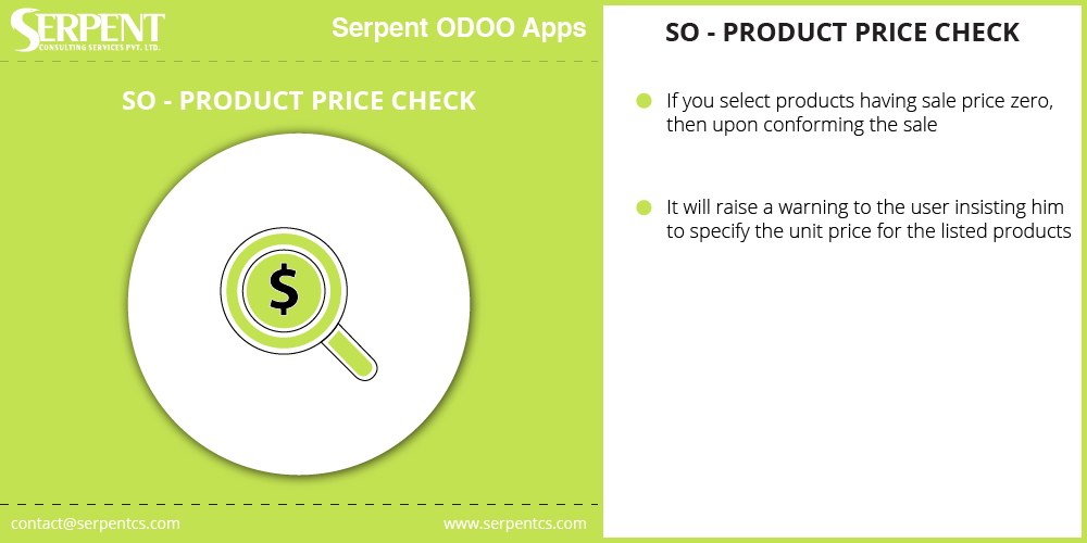 SO - Product Price Check