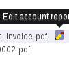 Edit attachments