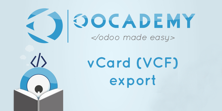 vCard (VCF) export