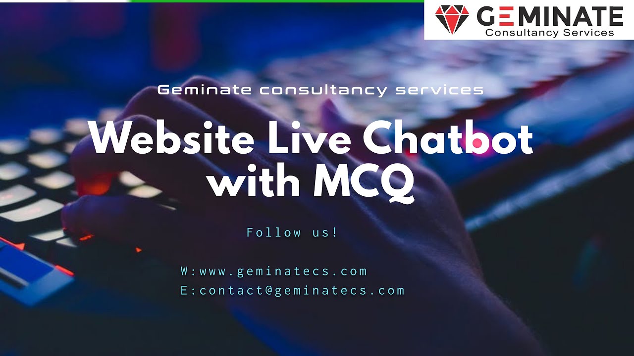 Website Live Chatbot MCQ