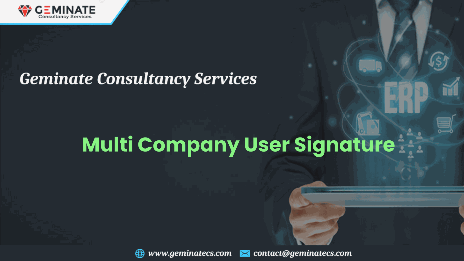 Multi Company User Signature