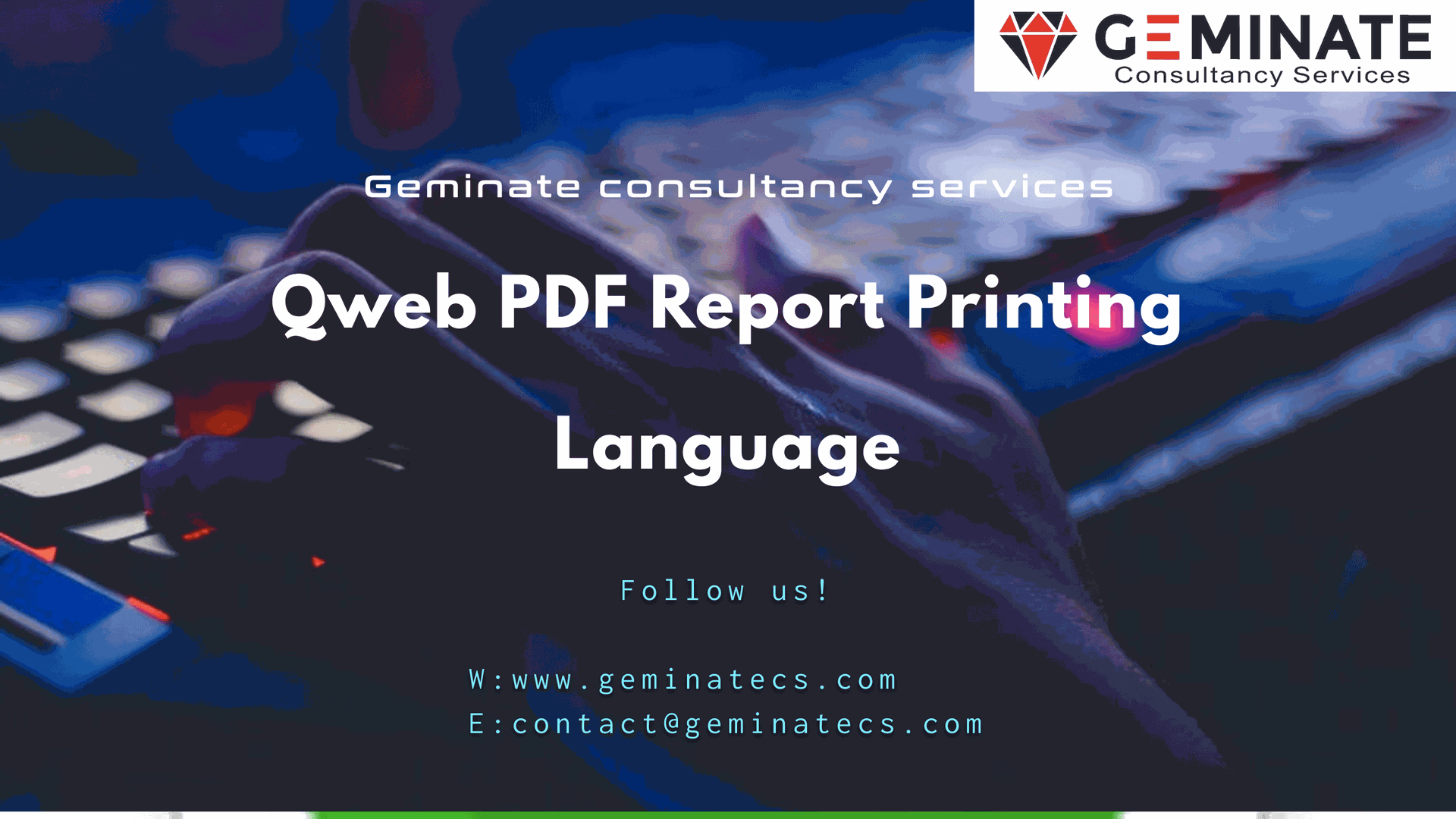 Qweb PDF Report Printing Language