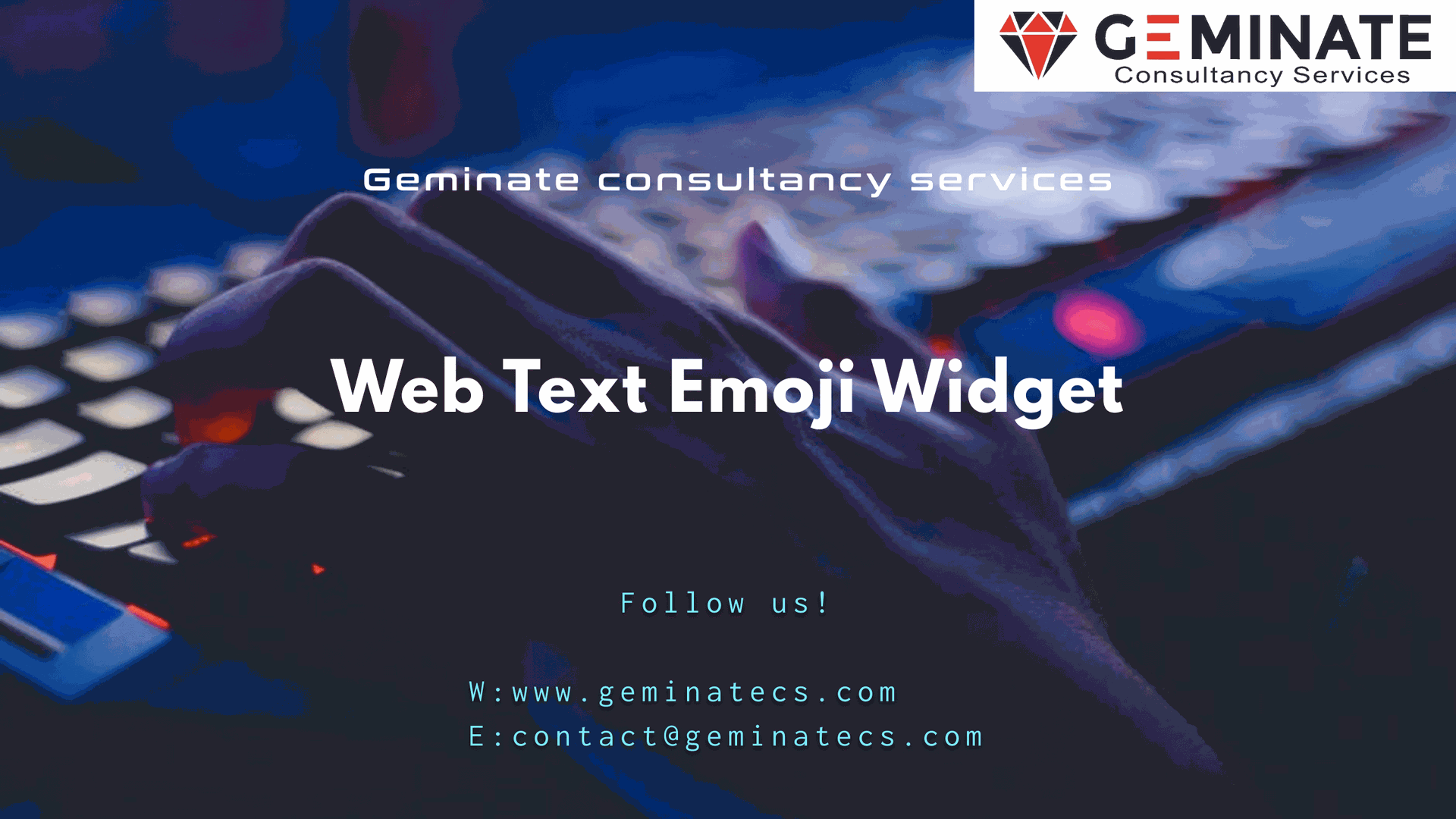 Web Text Emoji Widget