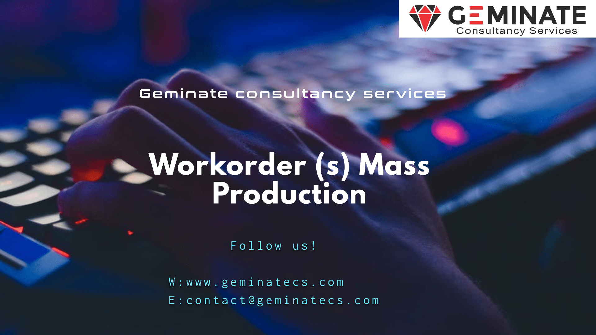 Workorder(s) Mass Production - Community