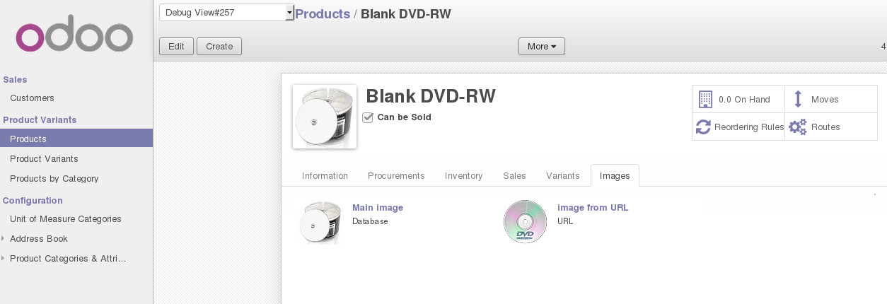 Multiple Images in Products