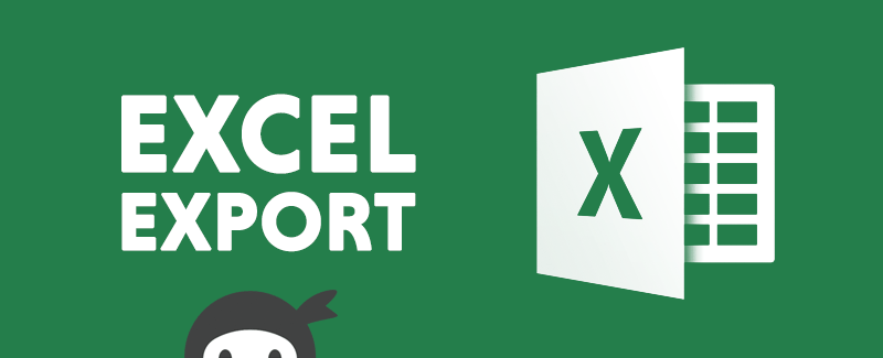 Web Export Current View in Excel