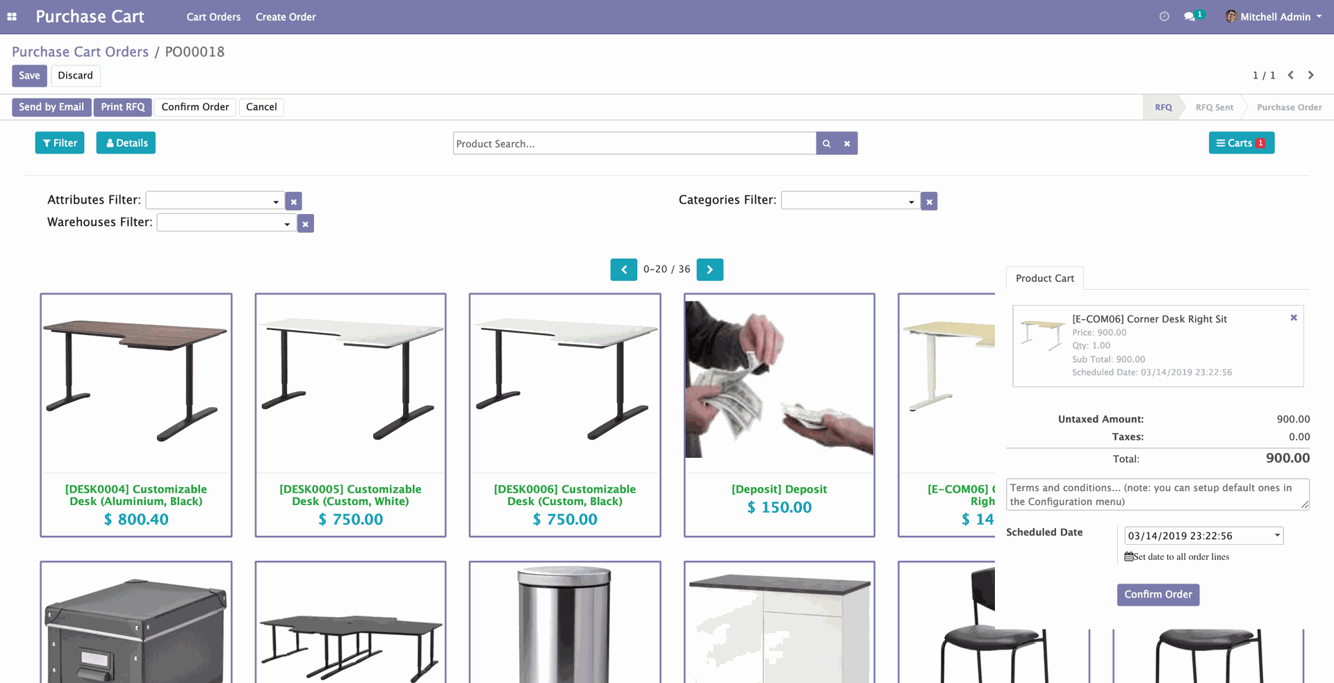Purchase Cart