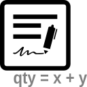 Variable quantity in contract recurrent invoicing