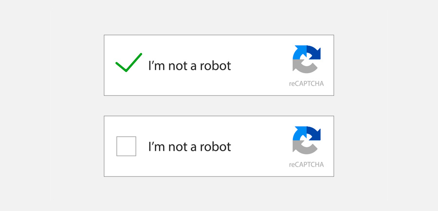 Website CRM - ReCaptcha