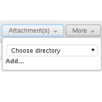 Choose document's directory