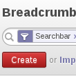 Full width searchbar